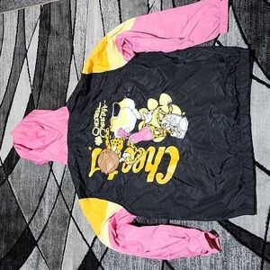 CHESTER CHEETAH CHEETOS BASKETBALL QUARTER-ZIP HOODIE WINDBREAKER JACKET UNISEX